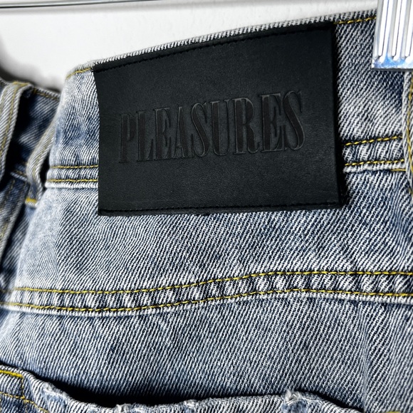 Pleasures Centipede Straight Jeans Men’s Sz 36 - Picture 11 of 11